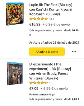 ¿6,99€ de envío?? 