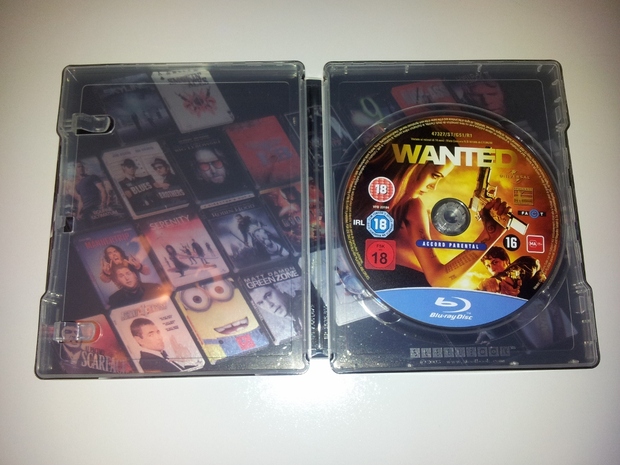 STEELBOOK WANTED ALEMÁN