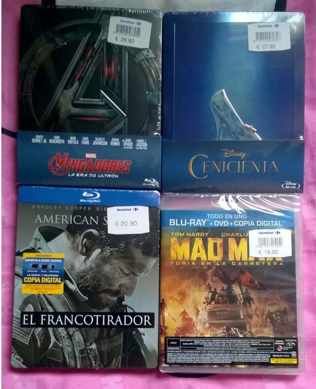 2x1 Blu-ray - Carrefour (25/09/2015)