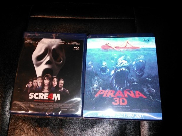 Scre4m + Piraña 3D - El Corte Inglés (02/04/2012)