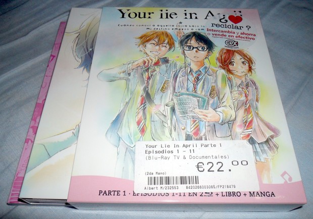 Your Lie in April (1ª Parte) - Cex (08/06/2017)