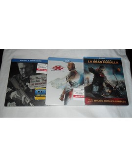 3x2 Steelbooks Exclusivos - Media Markt (29/06/2017)