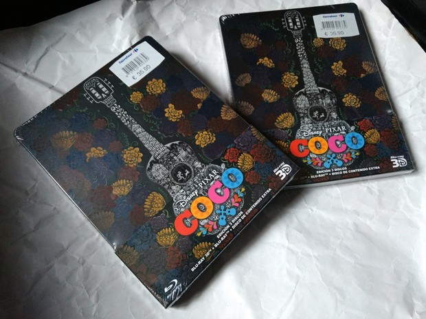 Coco: Steelbook (2ª al 50%) - Carrefour (07/04/2018)