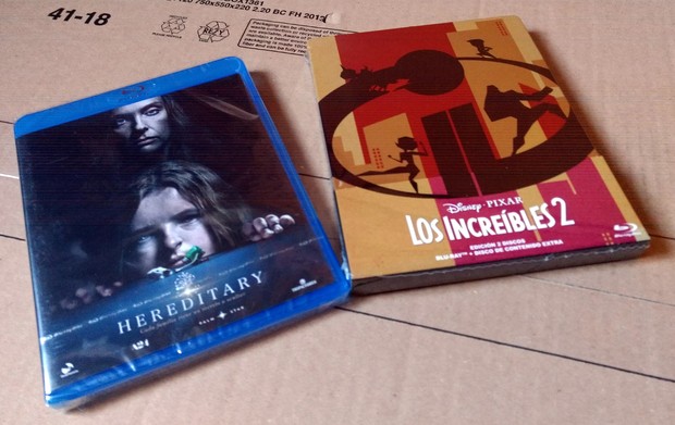 Increíbles II: Steelbook + Hereditary (50% BF) - ECI Web (07/12/2018)