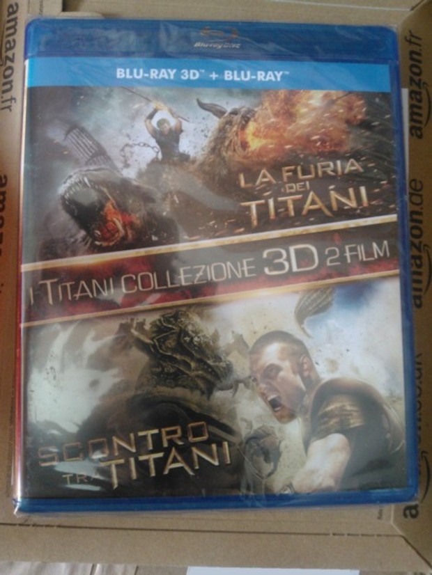 Pack Titanes 3D + 2D - Amazon.es (30/08/2012)