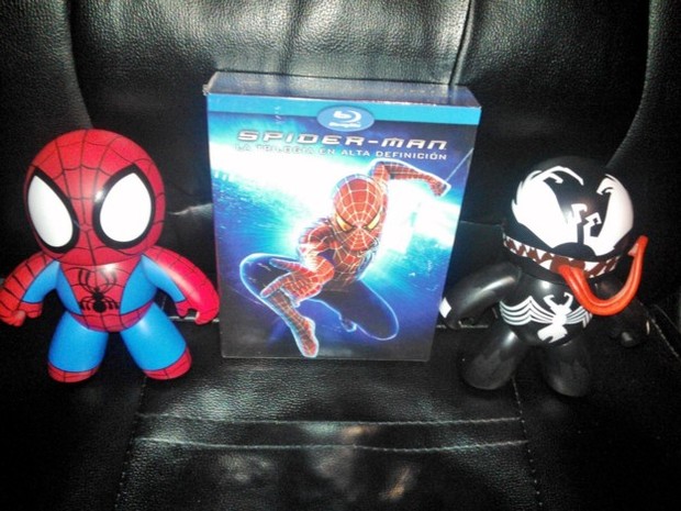 Spiderman Saga + Mighty Muggs "Spidey y Venom"