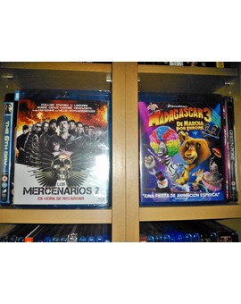 3x2 (Mercenarios 2 y Madagascar 3) - Hipercor (15/01/2013)