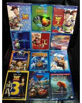 Mi Colección Pixar en Blu-ray