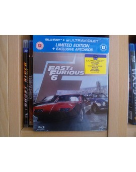 Fast & Furious 6: Steelbook + Artcards - Zavvi.com (23/09/2013)