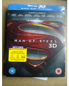 El Hombre de Acero 3D: Steelbook - Amazon.co.uk (12/12/2013)