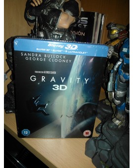 Gravity (3D + 2D): Steelbook - Zavvi.com
