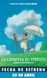 Se Levanta el Viento (Kaze Tachinu) de Ghibli el 25/04 en Cines
