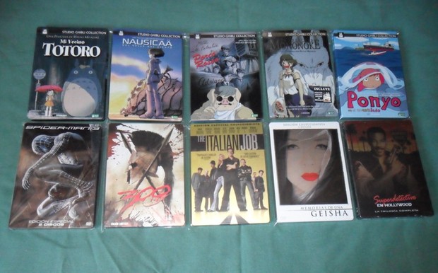 Top 10: Steelbooks en DVD (Karasuma)