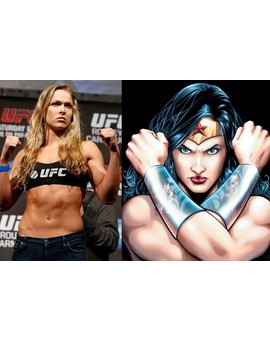 Ronda Rousey (campeona de UFC) quiere ser Wonder Woman