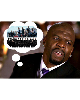 Terry Crews sueña con "Los Mercenarios vs A Todo Gas"