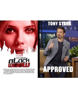 Robert Downey Jr. a favor de la película Viuda Negra