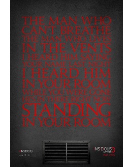 Teaser póster de Insidious 3