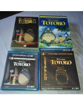 Mi Vecino Totoro - Colección (VHS, DVD y BD)