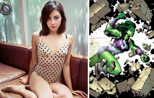 Aubrey Plaza quiere ser Hulka en el UCM