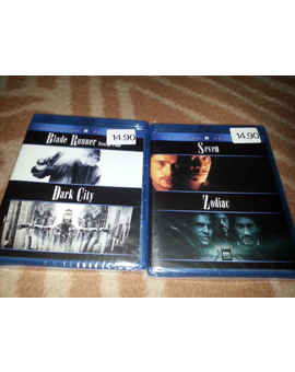 Mis compras: Pack Blade Runner + Dark City +Pack Seven + Zodiac