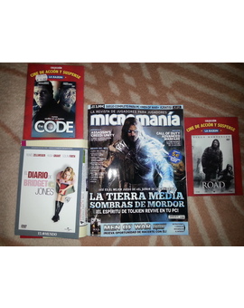 The Road + The Code + El Diario de Bridget Jones por 3 euros en total + Micromania