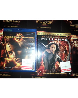 Mi ultima compra: Los Juegos del Hambre + Los Juegos del Hambre En Llamas.