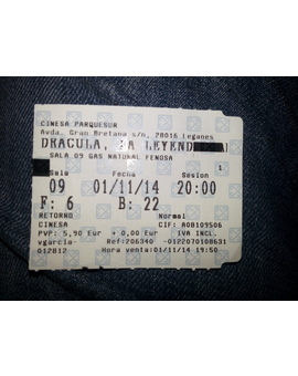 Dracula La leyenda jamas contada: Mi critica y mi entrada