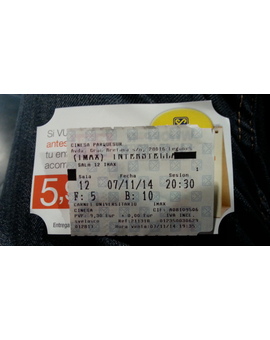 Interstellar: Mi critica y mi entrada