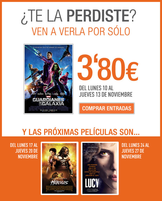 Cinesa: Proximas Ofertas