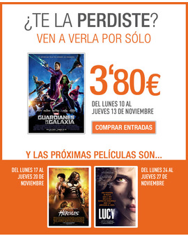 Cinesa: Proximas Ofertas