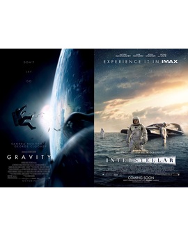La Batalla del Domingo: Gravity VS Interstellar ¿Cual te gusto mas? ¿Cual te parece mejor?