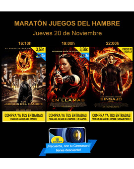 Proximas ofertas Cinesa