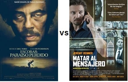Escobar Paraiso Perdido Vs Matar al Mensajero ¿cual me recomendais ver?