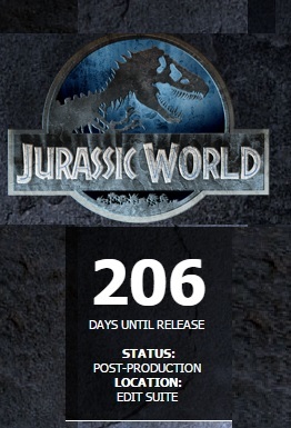206 días hasta el estreno de Jurassic World