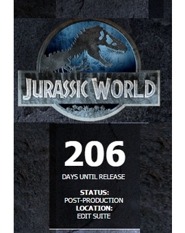 206 días hasta el estreno de Jurassic World