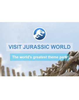 masraniglobal: La Web viral de JURASSIC WORLD. Esta vez si, ¡BIENVENIDOS A JURASSIC WORLD!
