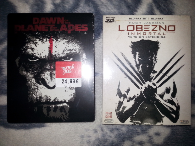 El amanecer del planeta de los simios y Lobezno inmortal : 2x1 Fnac