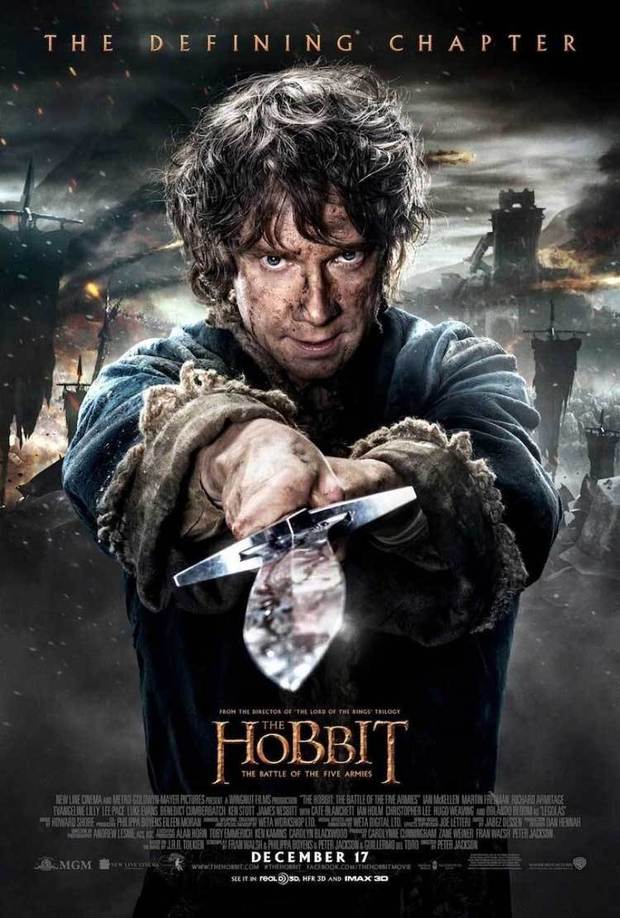 El Hobbit La Batalla de los cinco ejercitos: Cartel final definitivo