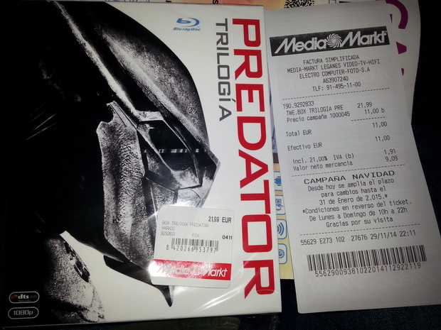 Predators Trilogia: compra esporadica black friday