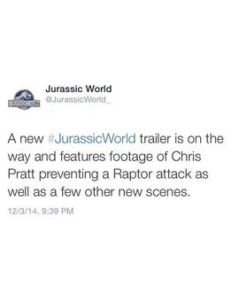 Scified dice que otro trailer de Jurassic World viene en camino!!!