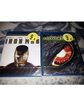 Iron Man + Godzilla: Mis compras de hoy