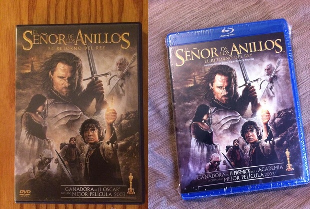 Ediciones individuales ESDLA ¿El disco extra que trae el Blu Ray es el mismo que los DVD?