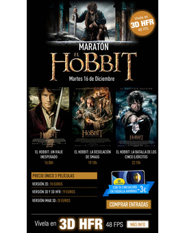Maratón El Hobbit