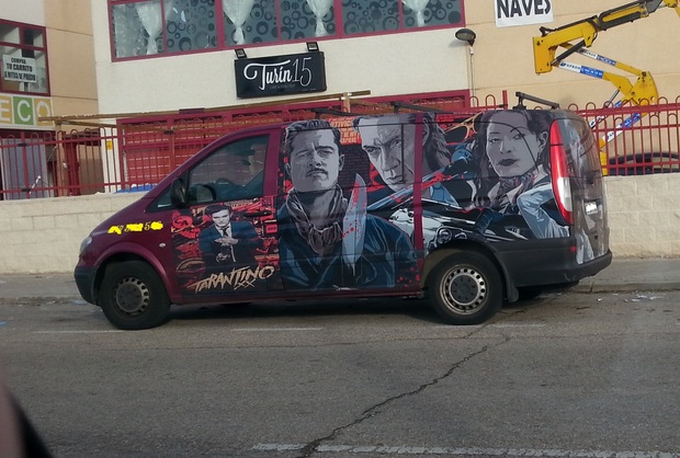 El dueño de esta furgoneta ama a Tarantino 2/4
