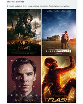 Posters Revista Accion CIne Enero 2015