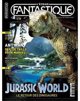 PRIMERA REVISTA EN DEDICAR SU PORTADA DE ENERO UNICA Y EXCLUSIVAMENTE A JURASSIC WORLD: