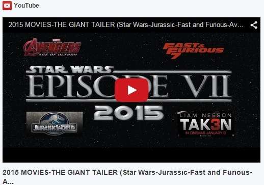 El trailer de todos las grandes peliculas de 2015