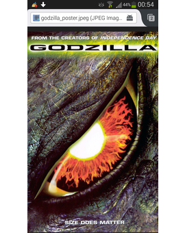 Godzilla ahora mismo en la uno