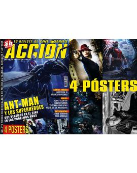 Portada y posters ACCION CINE mes de Febrero 2015