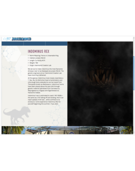 Se confirma que el I-REX lleva ADN de Carnotaurus, Majunhasaurus , Giganotosaurus y Rugops! 